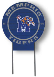 Memphis Tigers 20x20 Color Logo Circle Yard Sign