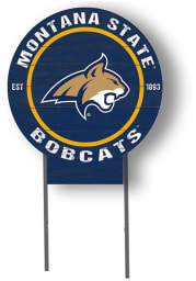 Montana State Bobcats 20x20 Color Logo Circle Yard Sign