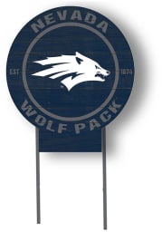 Nevada Wolf Pack 20x20 Color Logo Circle Yard Sign