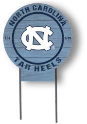 North Carolina Tar Heels 20x20 Color Logo Circle Yard Sign