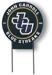 John Carroll Blue Streaks KH Sports Fan 20x20 Color Logo Circle Yard Sign - Blue