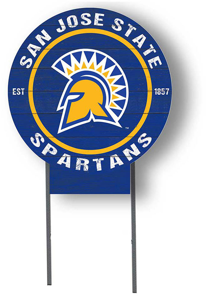 San Jose State Spartans 20x20 Color Logo Circle Yard Sign