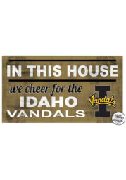 KH Sports Fan Idaho Vandals 20x11 Indoor Outdoor In This House Sign