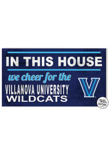 KH Sports Fan Villanova Wildcats 20x11 Indoor Outdoor In This House Sign