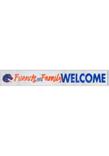 KH Sports Fan Boise State Broncos 5x36 Welcome Door Plank Sign