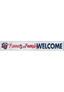 KH Sports Fan Liberty Flames 5x36 Welcome Door Plank Sign