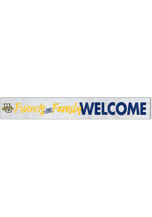 KH Sports Fan Marquette Golden Eagles 5x36 Welcome Door Plank Sign