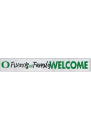 KH Sports Fan Oregon Ducks 5x36 Welcome Door Plank Sign