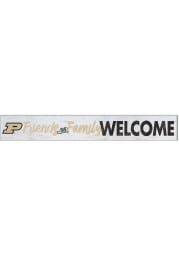 KH Sports Fan Purdue Boilermakers 5x36 Welcome Door Plank Sign