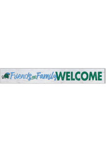 KH Sports Fan Tulane Green Wave 5x36 Welcome Door Plank Sign