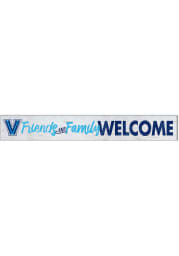 KH Sports Fan Villanova Wildcats 5x36 Welcome Door Plank Sign