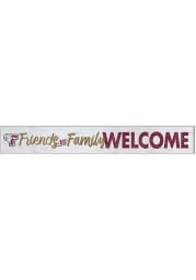 KH Sports Fan Fordham Rams 5x36 Welcome Door Plank Sign