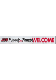 KH Sports Fan Jacksonville State Gamecocks 5x36 Welcome Door Plank Sign