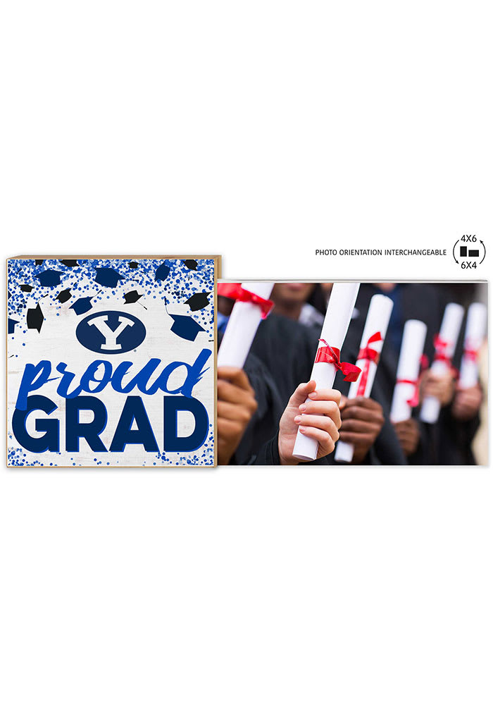 BYU Cougars Proud Grad Floating Picture Frame