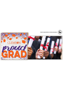 Clemson Tigers Proud Grad Floating Picture Frame