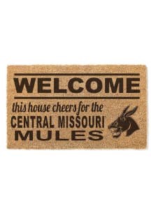 Central Missouri Mules 18x30 Welcome Door Mat