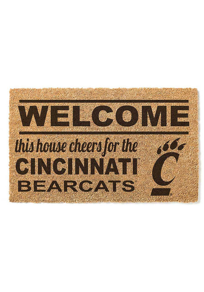 Cincinnati Bearcats 18x30 Welcome Door Mat
