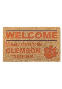 Clemson Tigers 18x30 Welcome Door Mat