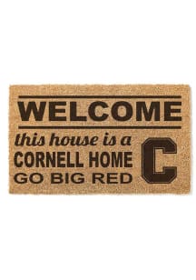 Cornell Big Red 18x30 Welcome Door Mat