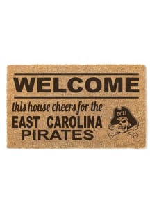 East Carolina Pirates 18x30 Welcome Door Mat