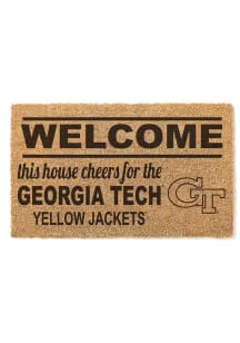 GA Tech Yellow Jackets 18x30 Welcome Door Mat