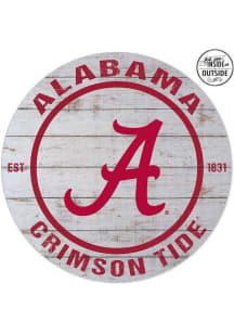 KH Sports Fan Alabama A&amp;M Bulldogs 20x20 In Out Weathered Circle Sign