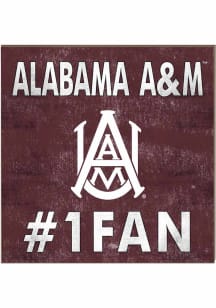 KH Sports Fan Alabama A&amp;M Bulldogs 10x10 #1 Fan Sign