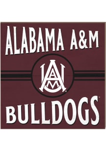 KH Sports Fan Alabama A&amp;M Bulldogs 10x10 Retro Sign