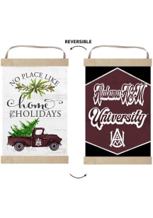 KH Sports Fan Alabama A&amp;M Bulldogs Holiday Reversible Banner Sign
