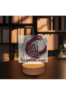 Alabama A&amp;M Bulldogs Paint Splash Light Desk Accessory