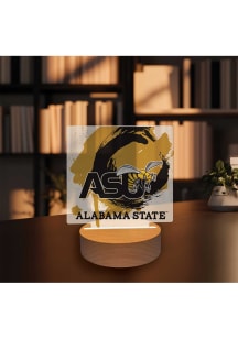 Alabama State Hornets Paint Splash Light Desk Accessory