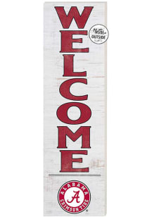 KH Sports Fan Alabama Crimson Tide 10x35 Welcome Sign