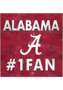KH Sports Fan Alabama Crimson Tide 10x10 #1 Fan Sign