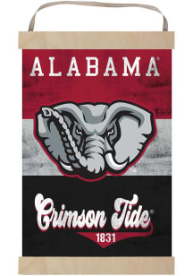 KH Sports Fan Alabama Crimson Tide Reversible Retro Banner Sign
