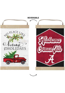 KH Sports Fan Alabama Crimson Tide Holiday Reversible Banner Sign
