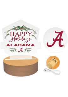 Alabama Crimson Tide Holiday Light Set Desk Accessory