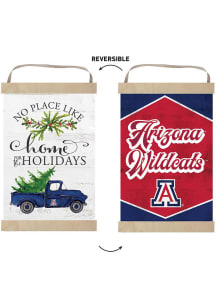 KH Sports Fan Arizona Wildcats Holiday Reversible Banner Sign