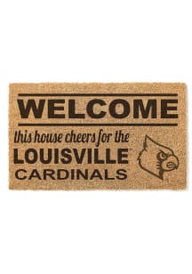 Louisville Cardinals 18x30 Welcome Door Mat