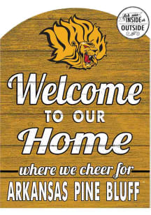 KH Sports Fan Arkansas Pine Bluff Golden Lions 16x22 Indoor Outdoor Marquee Sign