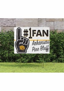 Arkansas Pine Bluff Golden Lions 18x24 Fan Yard Sign