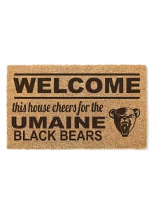 Maine Black Bears 18x30 Welcome Door Mat
