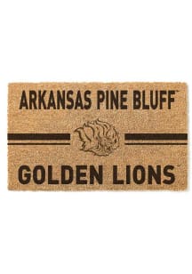 Arkansas Pine Bluff Golden Lions 18x30 Team Logo Door Mat