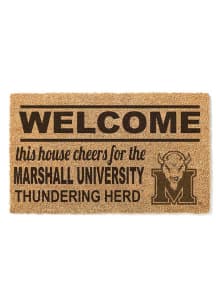 Marshall Thundering Herd 18x30 Welcome Door Mat