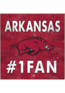 KH Sports Fan Arkansas Razorbacks 10x10 #1 Fan Sign