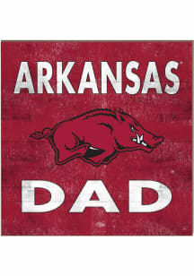 KH Sports Fan Arkansas Razorbacks 10x10 Dad Sign