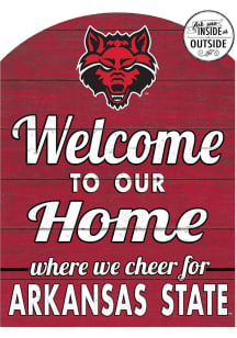 KH Sports Fan Arkansas State Red Wolves 16x22 Indoor Outdoor Marquee Sign
