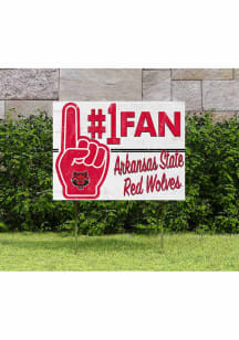 Arkansas State Red Wolves 18x24 Fan Yard Sign