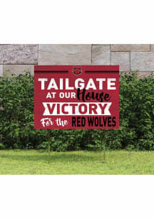 Arkansas State Red Wolves 18x24 Tailgate Yard Sign