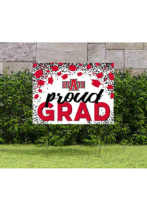 Arkansas State Red Wolves 18x24 Confetti Yard Sign