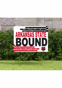 Arkansas State Red Wolves 18x24 Retro School Bound Yard Sign